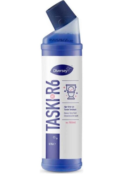 Diversey Taski R6 Tuvalet Temizleme Ürünü 750ML Ağır Kir Temizlik fiyatları
