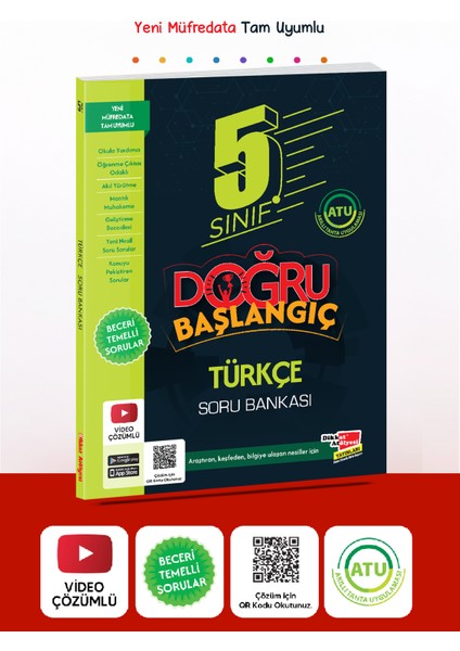 5 Sınıf Doğru Başlangıç Türkçe Soru Bankası