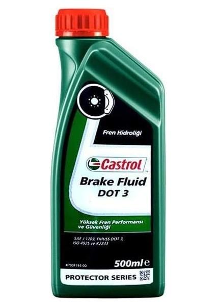 Brake Fluid Dot 3 500 ml Fren Hidrolik Sıvısı fiyatları