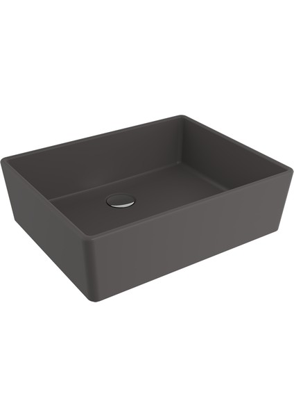Bocchi Milano 50 cm Çanak Lavabo Mat Antrasit 1215-020-0125
