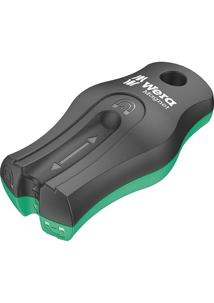 05033404001 9500 Magnet Sb Mıknatıslama, Mıknatıslanma Giderme Cihazı, Siyah-Yeşil 68 x 34 mm