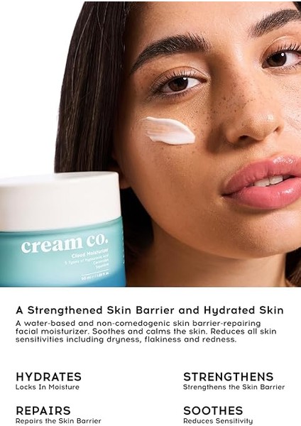 Co. Cloud Moisturizer, Hassas Ciltler Için Nemlendirici Yüz Kremi, 50 ml fiyatları