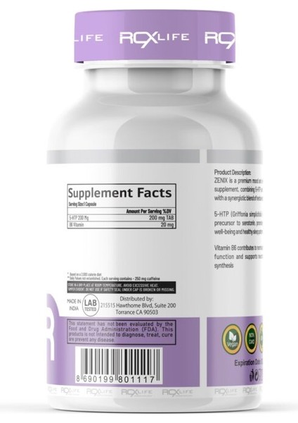 Zenix 5htp+B6 Vitamin fiyatları
