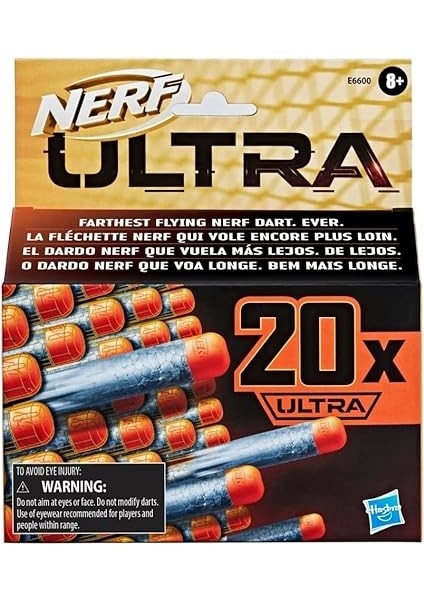 Ultra 20 Dart Dolum Paketi - Yalnızca Ultra Blasterlerle Uyumlu 20 Resmi Dart Içerir modelleri