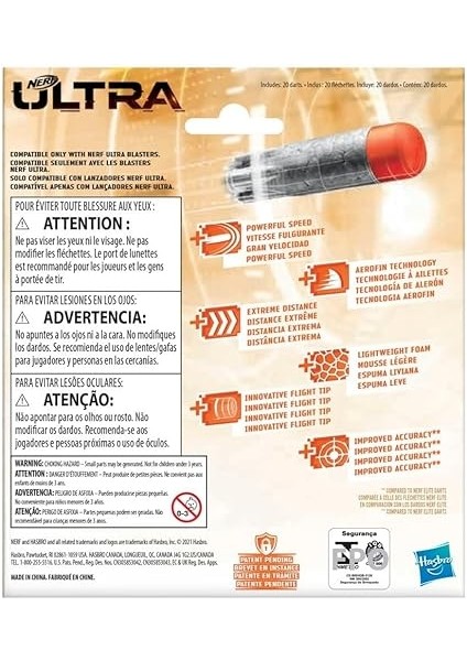 Ultra 20 Dart Dolum Paketi - Yalnızca Ultra Blasterlerle Uyumlu 20 Resmi Dart Içerir fırsatları