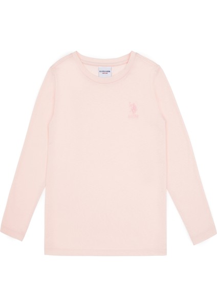 Kız Çocuk Açık Pembe Tişört Basic 50317923-VR078 fiyatları