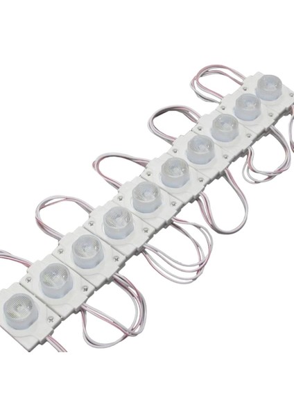 1.5W Dik Açı Mercekli Gün Işığı Reklamcı Modül LED Parmak LED Lamba 12 Volt 20 Adet
