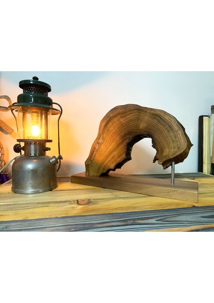 El Yapımı Kiraz ve Ceviz Ağacı Magnetli Bıçaklık | Rustik Mutfak Dekoru | Organik Form & Güçlü Neodyum Mıknatıs fırsatları