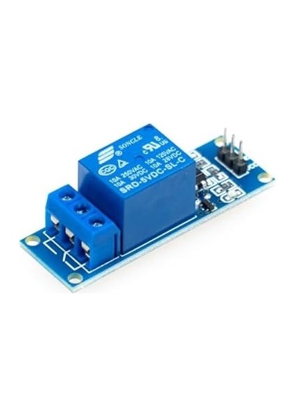 Tek Kanallı 5V Röle Modülü Tekli Röle Kartı 1 Kanal Arduino Relay
