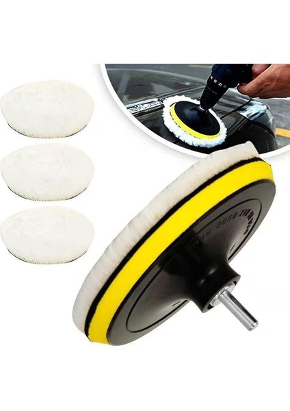 5 Parça 12.5cm Battal Boy Oto Cila Polisaj Seti