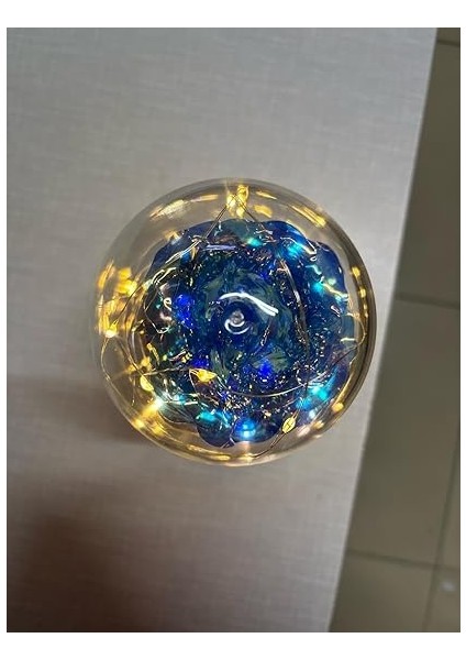 Işıklı Dekoratif Gece Lambası – Şık ve Modern Tasarım, Ev ve Ofis Için Mükemmel Atmosfer Aydınlatması (Mavi) modelleri