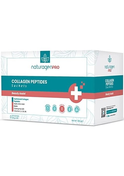 Naturagen Pro Collagen(Kolajen) Beauty 30'lu Saşe Yeşil Elma Aromalı (Tip 1&TIP3-8.000 Mg Hidrolize Kolajen) fiyatları