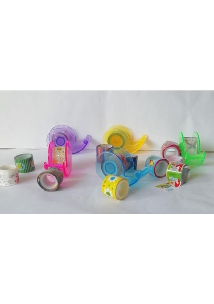 Renkli 10'lu Bant ve 5'limekanizmalı Bant Paketi Mıksbant fiyatları