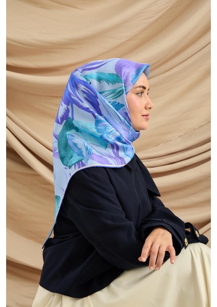 Twill Ipek Eşarp - 11480-79 Bebe Mavi fiyatları