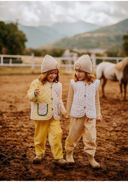 Flower Garden Peluş Detaylı Ceket fiyatları