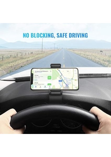 Araç Telefonu Tutacağı Gösterge Paneli Tutacağı iPhone ile Uyumlu Galaxy Redmi Huawei indirimleri