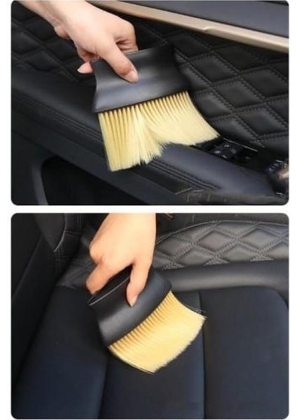 Araba Detay Temizlik Fırçası Klima Izgara Temizleme Toz Alma Yumuşak Uçlu fırsatları