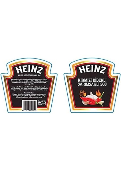 Heinz Kırmızı Biberli Sarımsaklı Acı Sos 300 gr modelleri