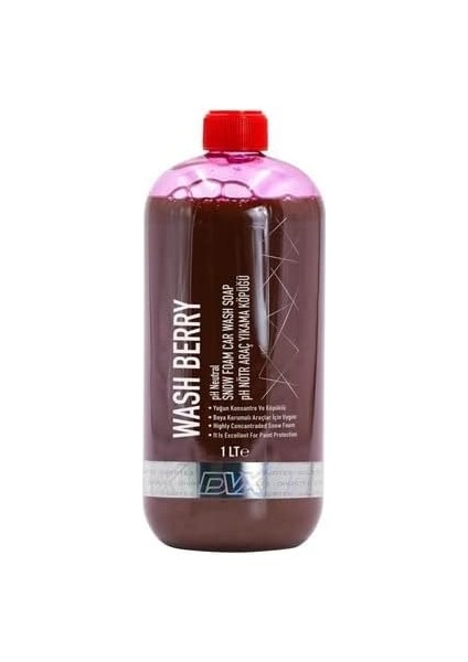 Dvx Washberry Ph Nötr Oto Şampuanı 1 Lt