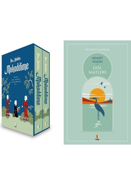 Mukaddime 1-2 Set (Ciltli - Kutulu) + Göl Saatleri