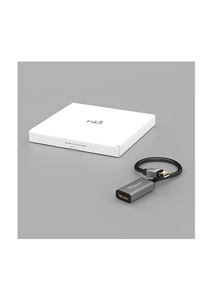 – Mini Displayport (Mini Dp – HDMI Adaptörü – 0,15M (Maksimum Çözünürlük 4K/60hz, 24K Altın Kaplama Kontaklar, Pc, Imac, MacBook Pro, MacBook Air, Space Grey Için) indirimleri