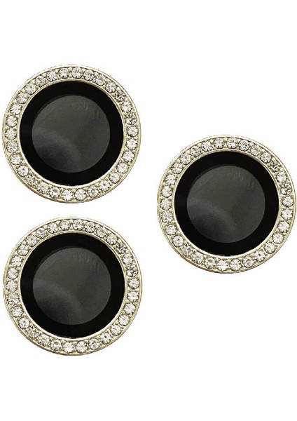 iPhone 15 Pro Max Uyumlu Nxxa Cl-06 Kamera Lens Koruyucu-Titanyum