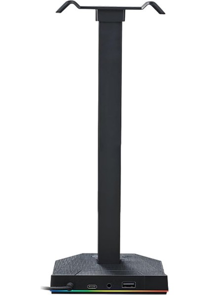 F65 Aux Type-C ve Usb-A Hub Özellikli Rgb Kulaklık Standı modelleri