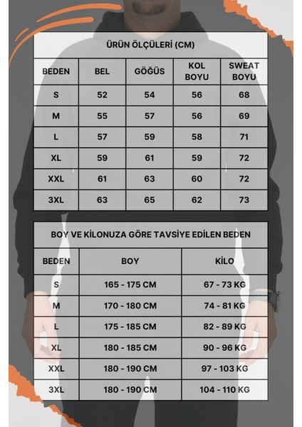 Erkek Siyah Oversize Kapüşonlu Sweatshirt 3 Iplik Şardonlu Kanguru Cepli fırsatları
