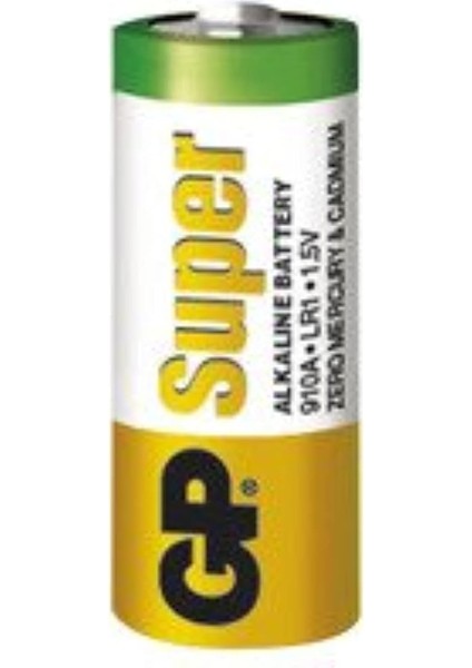 Batteries GP910A Süper Alkalin LR1/N/910A Boy Yarım Kalem Pil, 1.5 Volt, 2'li Kart fiyatları