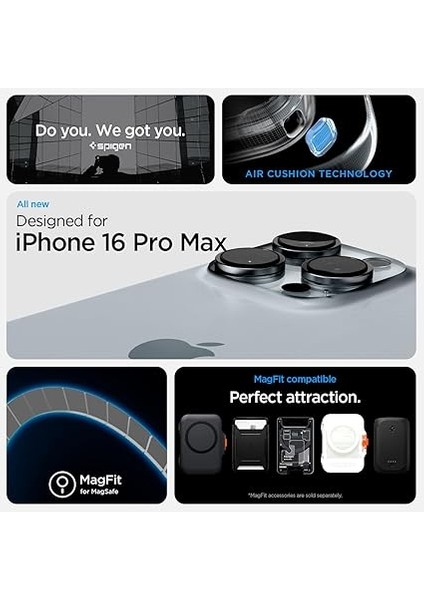 iPhone 16 Pro Max Ince Magsafe Kılıf Ultra Hybrid Sararma Karşıtı Duraclear™ Hava Kanalı Teknolojisi™ Askeri Sınıf Koruma Magfit Zero One Black Tasarım Kapak - ACS08004 fiyatları
