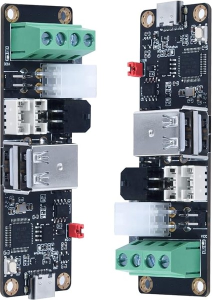 U2C V2.1 Adaptör Kartı, 3 Can Çıkışlı Can Bus Bağlantısını Destekler, Raspberry-Pi Yazıcı Için 3D Parça modelleri
