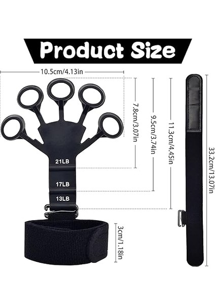 3 Direnç Seviyeli Parmak Güçlendirici El Yayı, Parmak ve El Egzersiz Aleti fiyatları