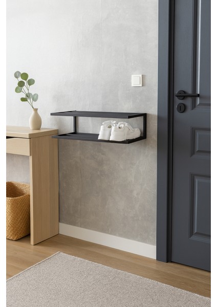 Duvara Monte Metal Ayakkabılık – Modern Loft Tarz modelleri