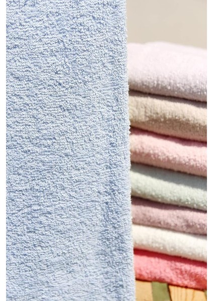 %100 Pamuk Renkli 70X140 Banyo Havlusu Mavi fiyatları