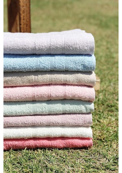 %100 Pamuk Renkli 70X140 Banyo Havlusu Mavi modelleri