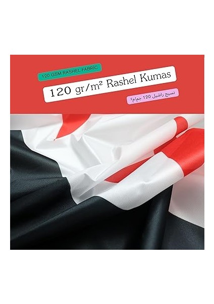 Suriye Bayrağı 100X150 cm - Çift Dikişli 120 Gr/m² Rashel Kumaş, Canlı ve Parlak Premium Suriye Bayrağı (100X150 Cm) indirimleri
