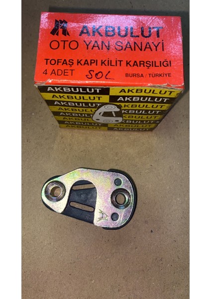 Tofaş Doğan Kartal Şahin Murat 131 Kapı Kilit Karşılığı Sol Ön Arka Uyumlu Eski Üretim