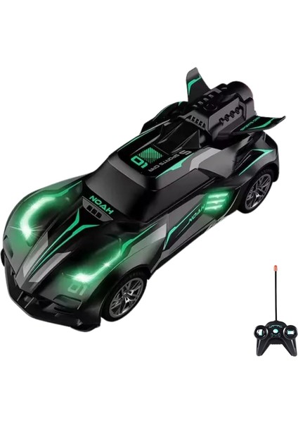 Uzaktan Kumandalı Şarjlı Çıkartan Işıklı Araba Buhar Çıkartan Atan Araba