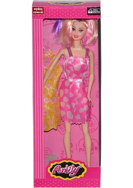 Bfs Anlily Yedek Elbiseli Bebek