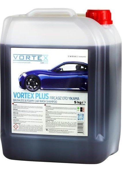 Plus Fırçasız Araç Yıkama Köpüğü 5 Kg.