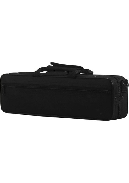 16 Delikli C Flüt Kılıfı Gig Bag Sırt Çantası Kutusu SU-600D Köpük Pamuklu Dolgu Ayarlanabilir Tek Omuz Askısı fiyatları