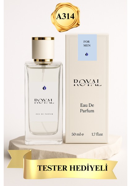 Royal De Malexır (Kod: A314) Erkek Parfüm 50 ml (Edp Parfüm)