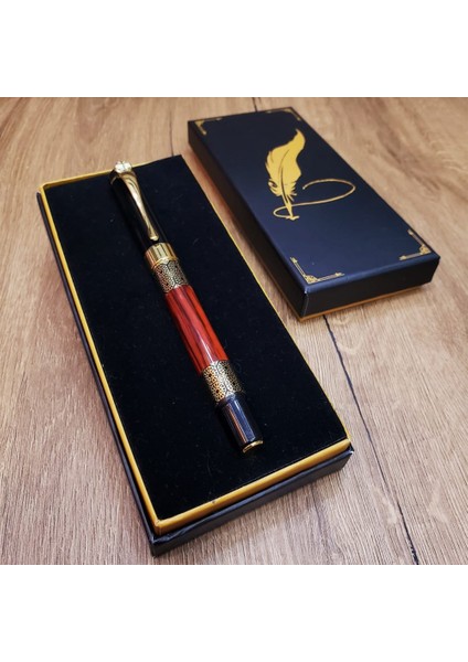 Büro Ev Ofis Hediyesi Için Golden Stil Metal Roller Kalem