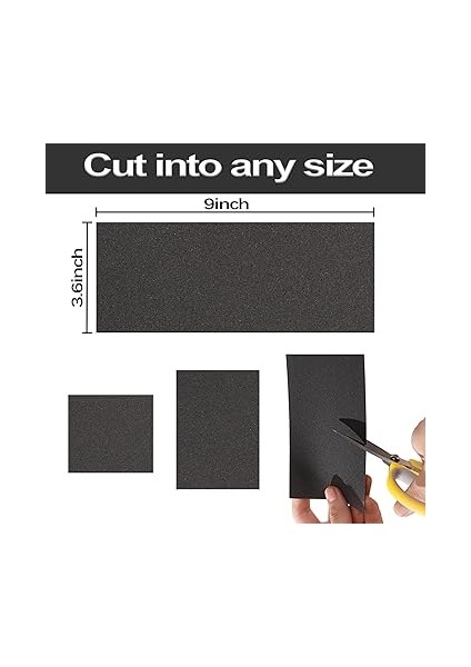 Islak ve Kuru Zımpara Kağıdı, 42 Adet Karışık Zımpara Kağıdı, 120 Ila 3000 Islak ve Kuru Zımpara Kağıdı, Ahşap Mobilya Son Kat Metal Zımpara Otomotiv Parlatma, 22 x 3,6 Inç Zımpara Kağıdı modelleri