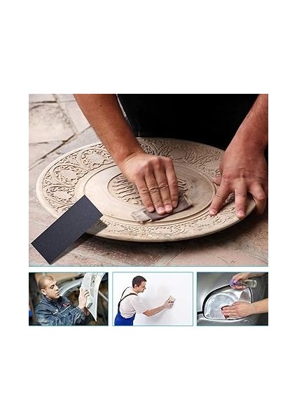 Islak ve Kuru Zımpara Kağıdı, 42 Adet Karışık Zımpara Kağıdı, 120 Ila 3000 Islak ve Kuru Zımpara Kağıdı, Ahşap Mobilya Son Kat Metal Zımpara Otomotiv Parlatma, 22 x 3,6 Inç Zımpara Kağıdı indirimleri