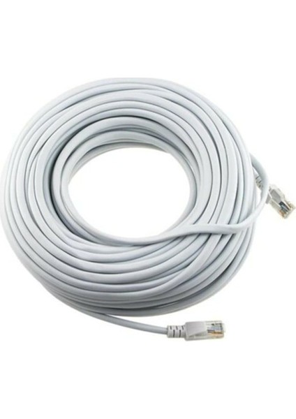 Bilgisayar Arası Yüz 100MT 100 mt 100 Metre Internet Ethernet Cat5 Bakır Kablo Uçlar Hazır