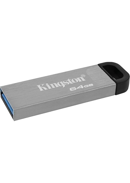 Datatraveler Kyson 64GB USB Flash Bellek Şık, Kapaksız Metal Gövdeli 200MB/S Ye Varan Okuma DTKN/64GB indirimleri