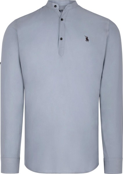 Dokuzlu Set G783 Dewberry Hakim Yaka Gömlek-Siyah-Beyaz-Lacivert-Bordo-Mavi-Haki-Bej-Antrasit-Gri