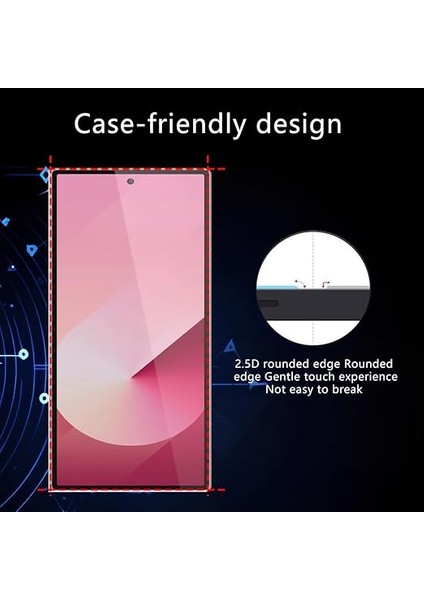 Samsung Galaxy Z Fold 7 ile Uyumlu Nano Cam Ekran Koruyucu Tam Kaplama Kenarları Kırılmaya Dayanıklı Cam Ekran Koruyucu fiyatları