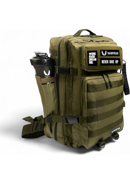 Soldıer Green 45L Sırt Çantası Ykk Fermuar- Cordura Kumaş